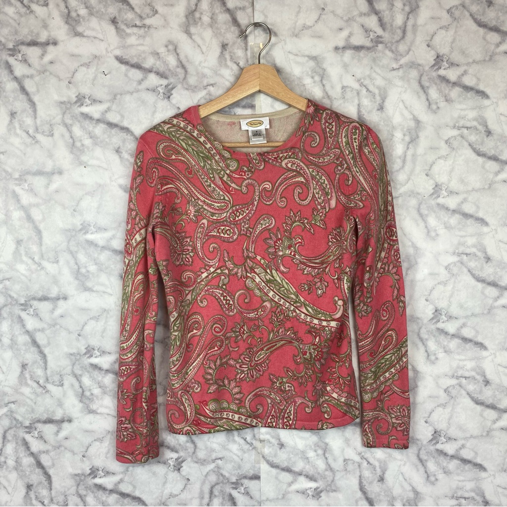 Talbots Cashmere And Silk Sweater